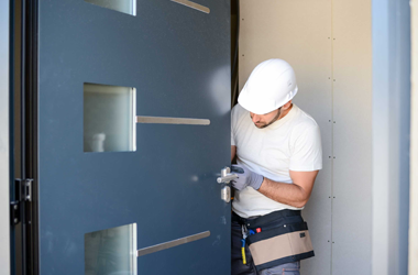 New door installation 6