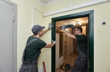 New door installation 7